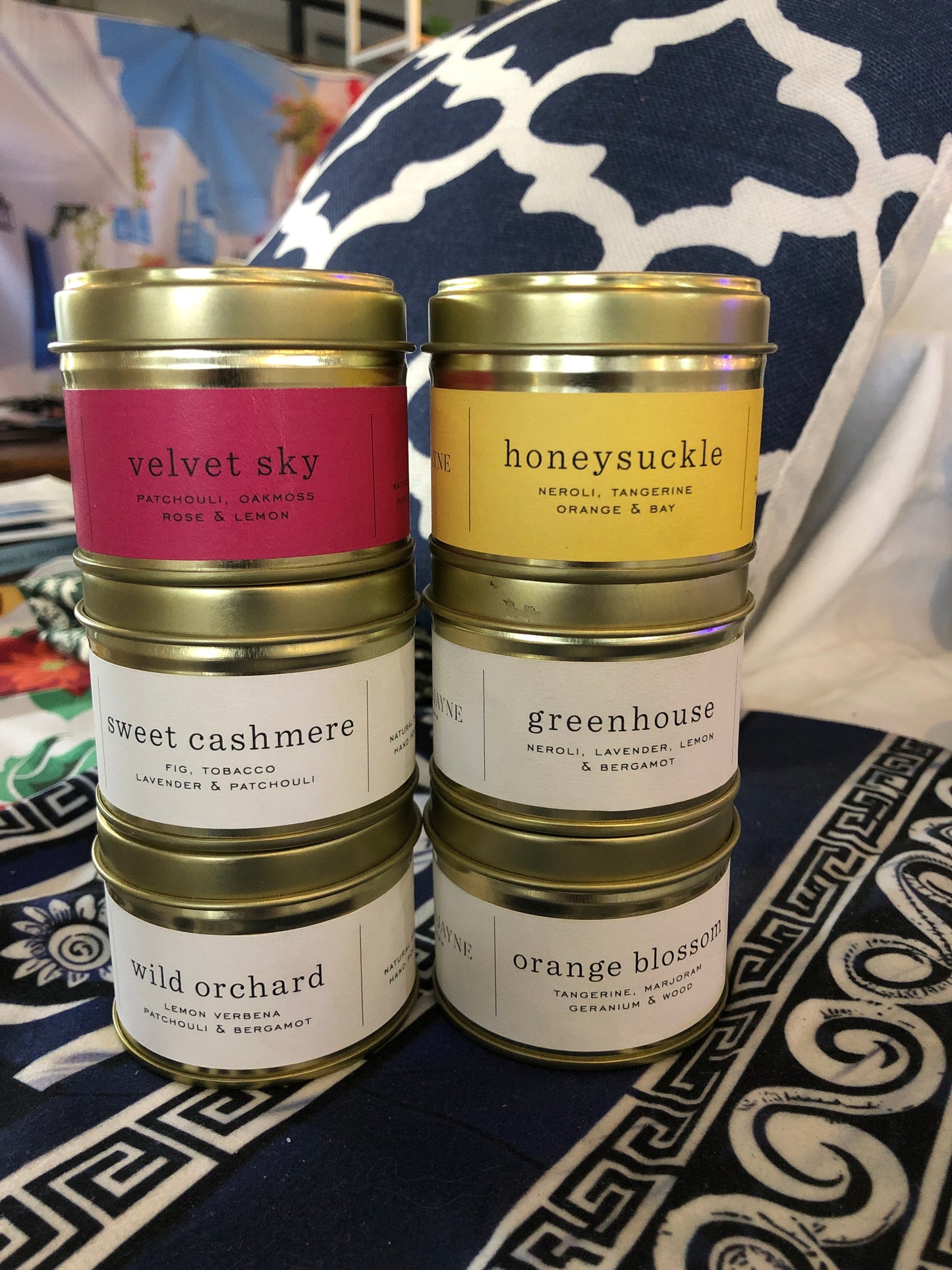 Amanda-Jayne Tinned Soy Candles 20hours