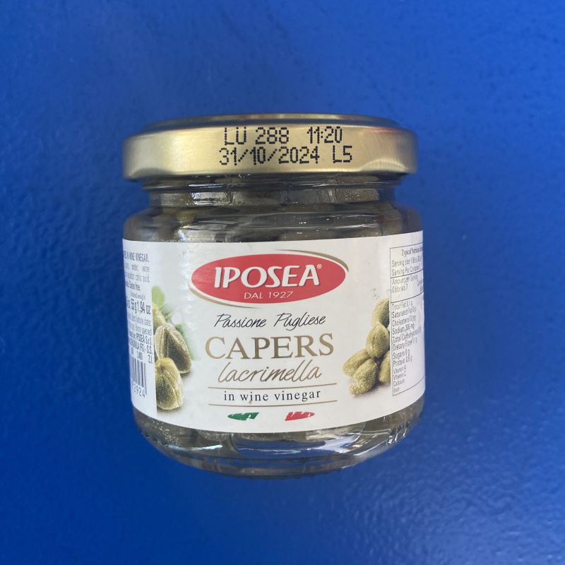 Iposea Capers in Wine Vinegar (100g)