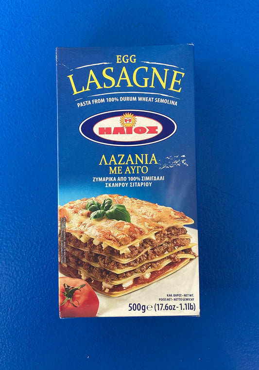 Helios Lasagne Sheets with Egg (500g)