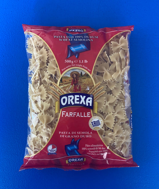 Orexa Farfalle pasta bows 500g