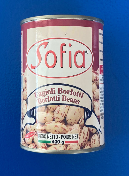 Sofia Borlotti Beans 400g