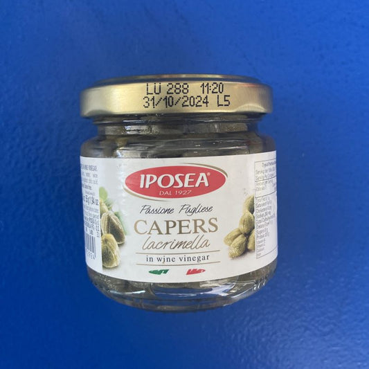 Iposea Capers in Wine Vinegar (100g)