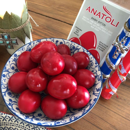 Red Eggs for Orthodox Easter