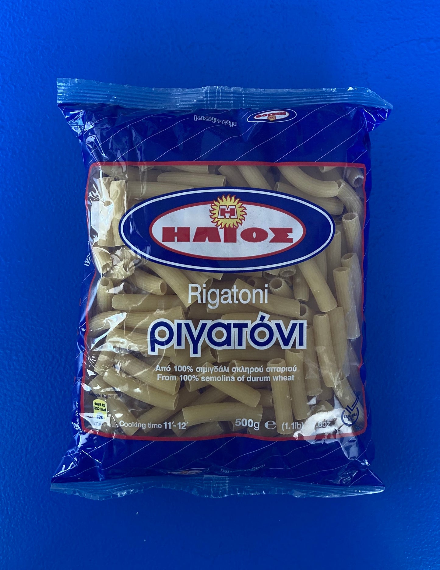Helios Rigatoni (500g)