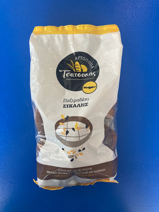 Tsatsakis Cretan Rye Rusks (600g)